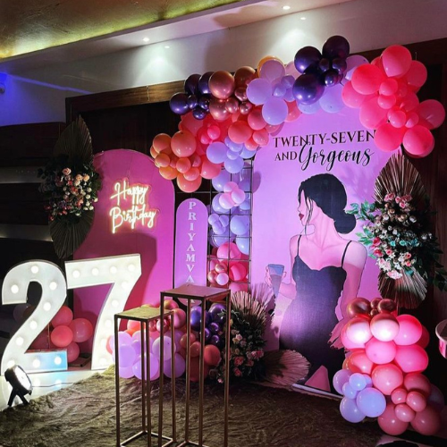 birthday decoration for her