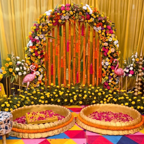 haldi decoration