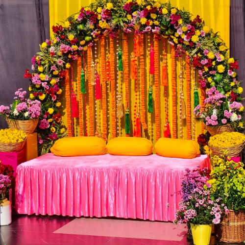 haldi ceremony decoration