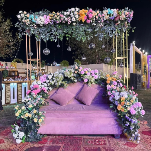wedding stage decoration flower decoration