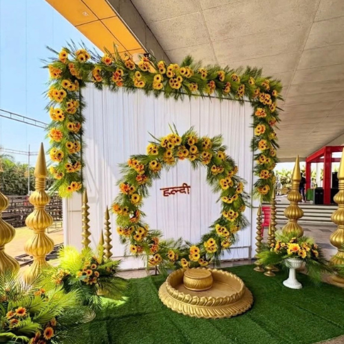 haldi decoration
