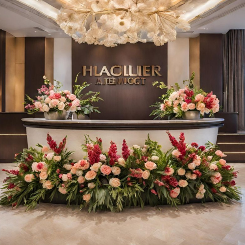 office inaugration decoration