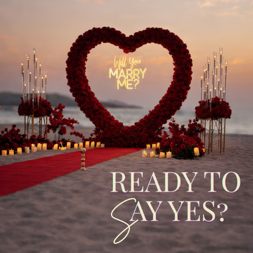 marriage proposal decoration