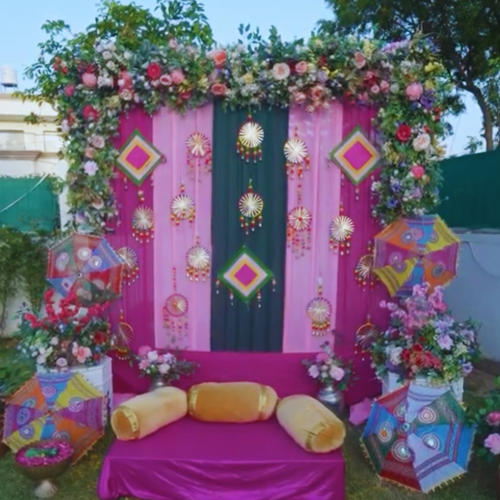 mehndi decoration